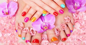 Nagellak passend bij de lente