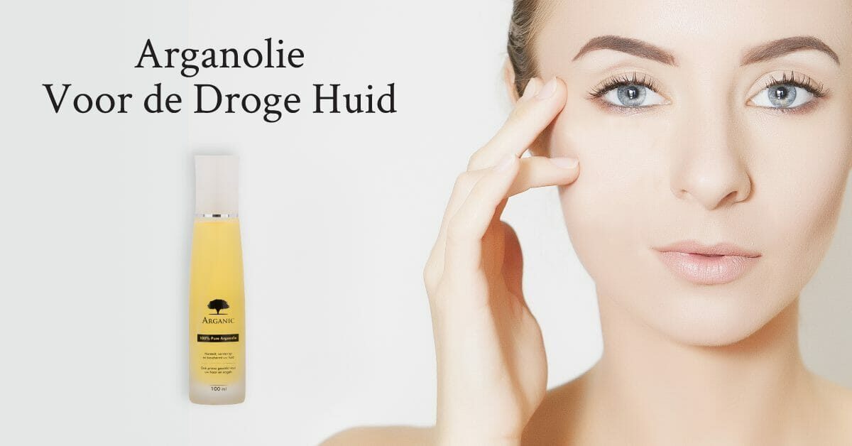 Arganolie gezicht vrouw