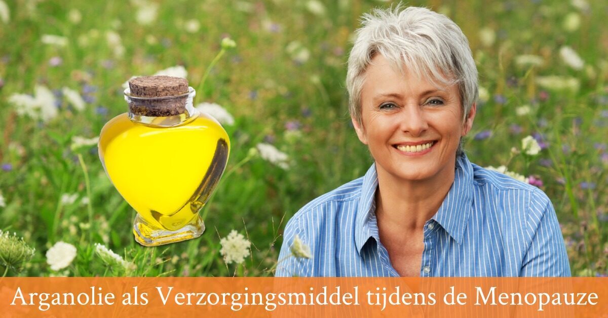 Arganolie natuur lachende vrouw