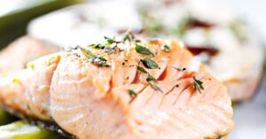 Gebakken Zalmfilets met Marokkaanse Arganolie