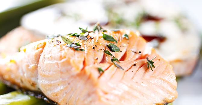 Gebakken Zalmfilets met Marokkaanse Arganolie