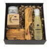 Haar cadeaupakket in doos
