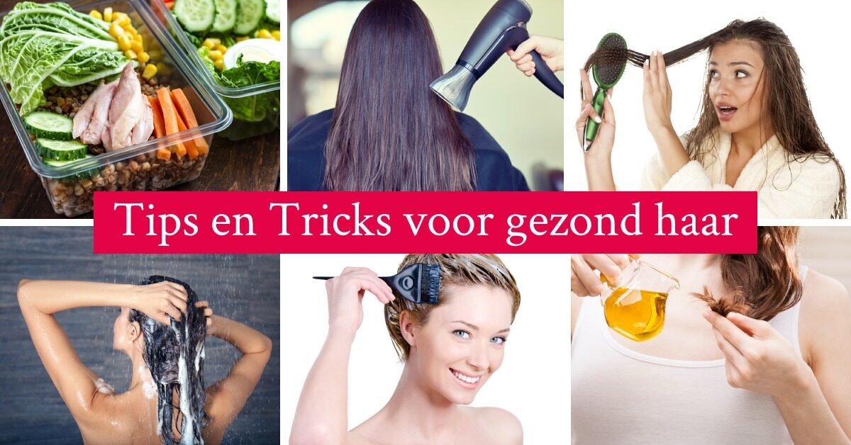 Haar fohnen borstelen haarverf haar olie wassen