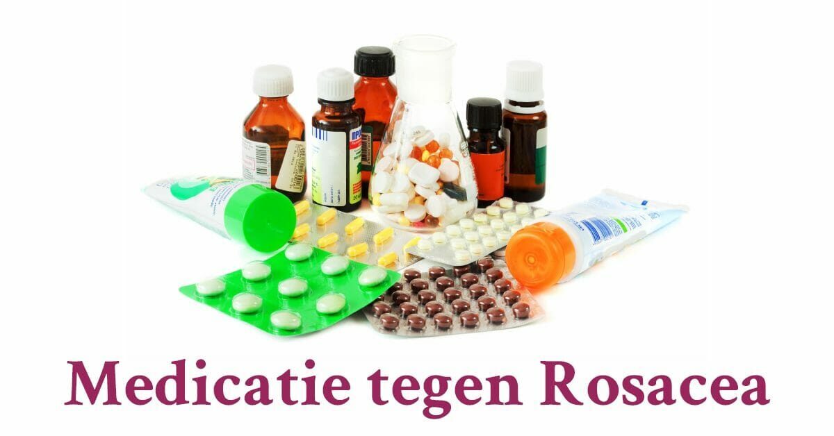 Medicijnen zalf pillen medicatie tegen rosacea