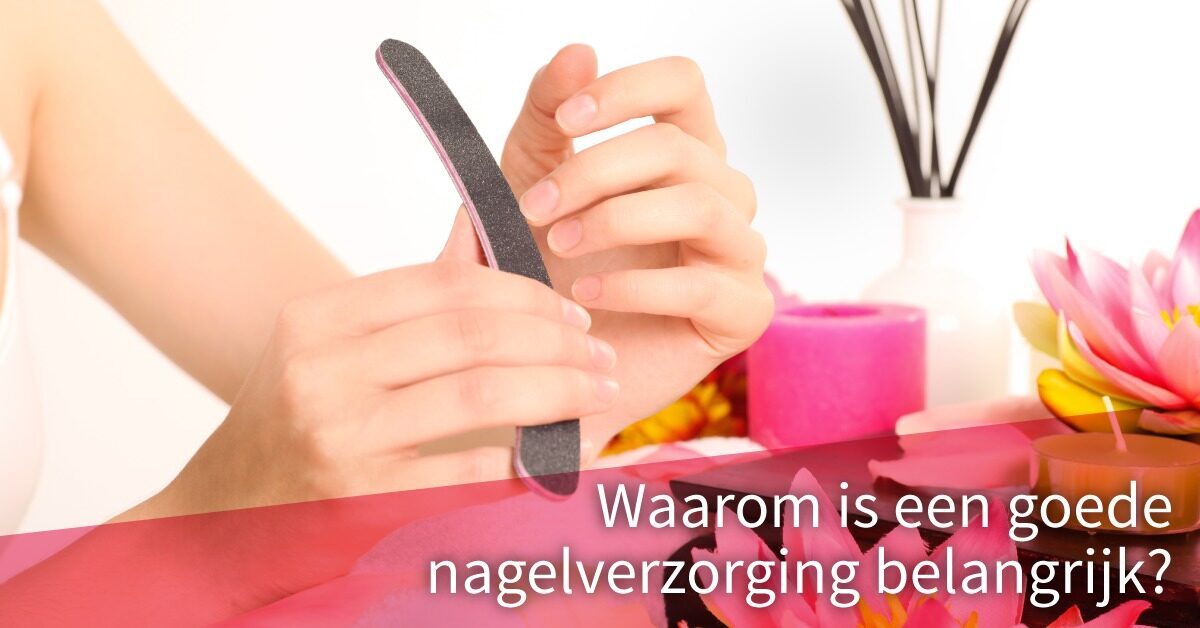Nagelverzorging handen vrouw vijl nagelvijl