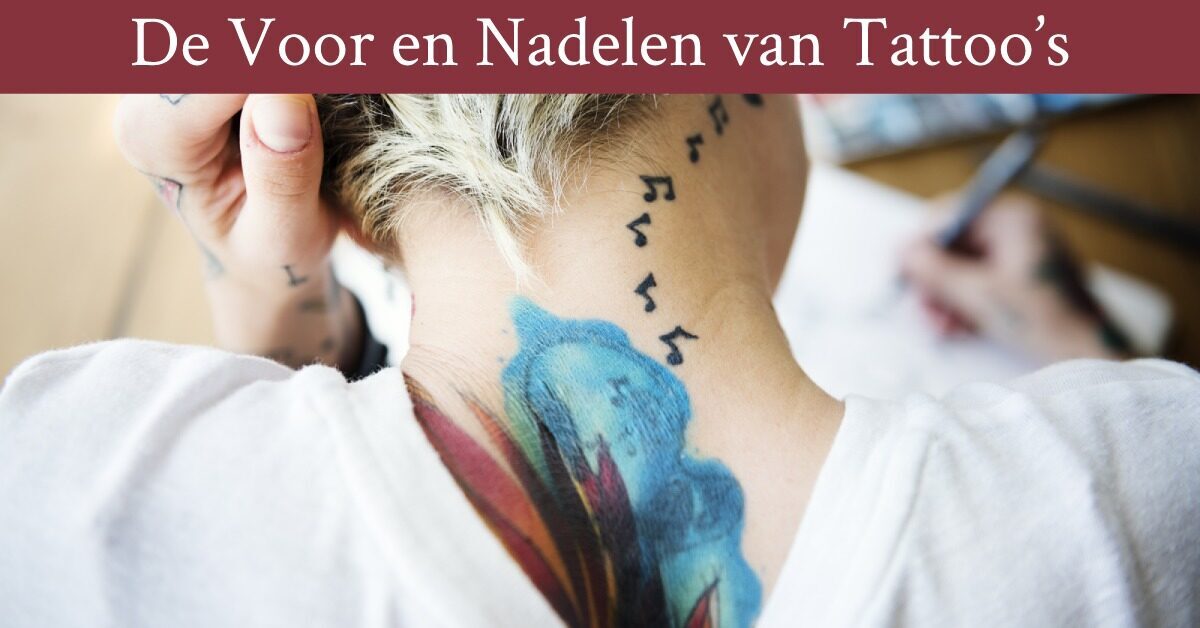 Nek tattoo vrouw