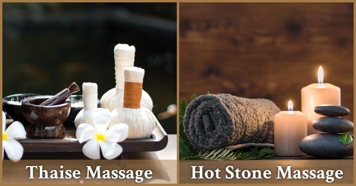 Thaise massage hot stone