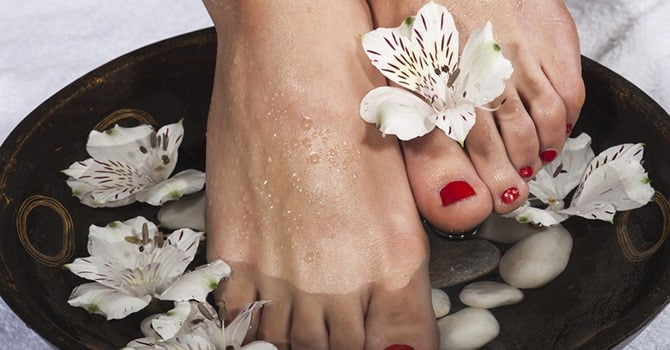 Week je Voeten in al het Goeds van Essentiële Oliën!