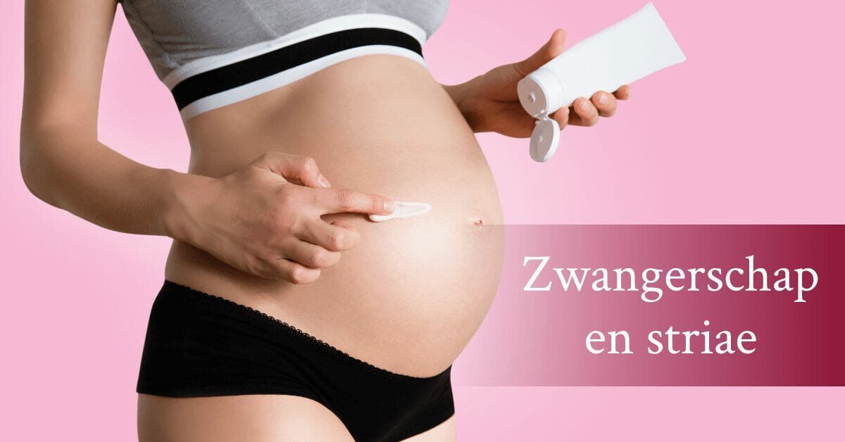 Zwanger zwangerschap buik creme tube