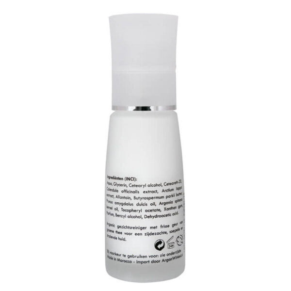 gezichtsreiniger achter