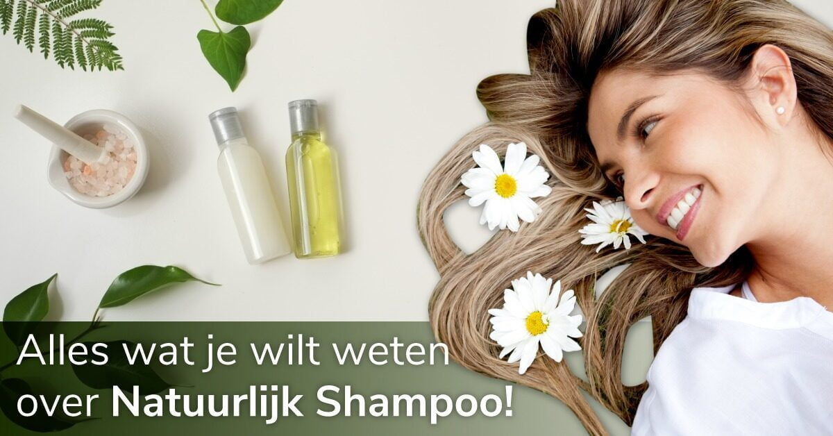 haar natuurlijke shampoo ingredienten bloemen