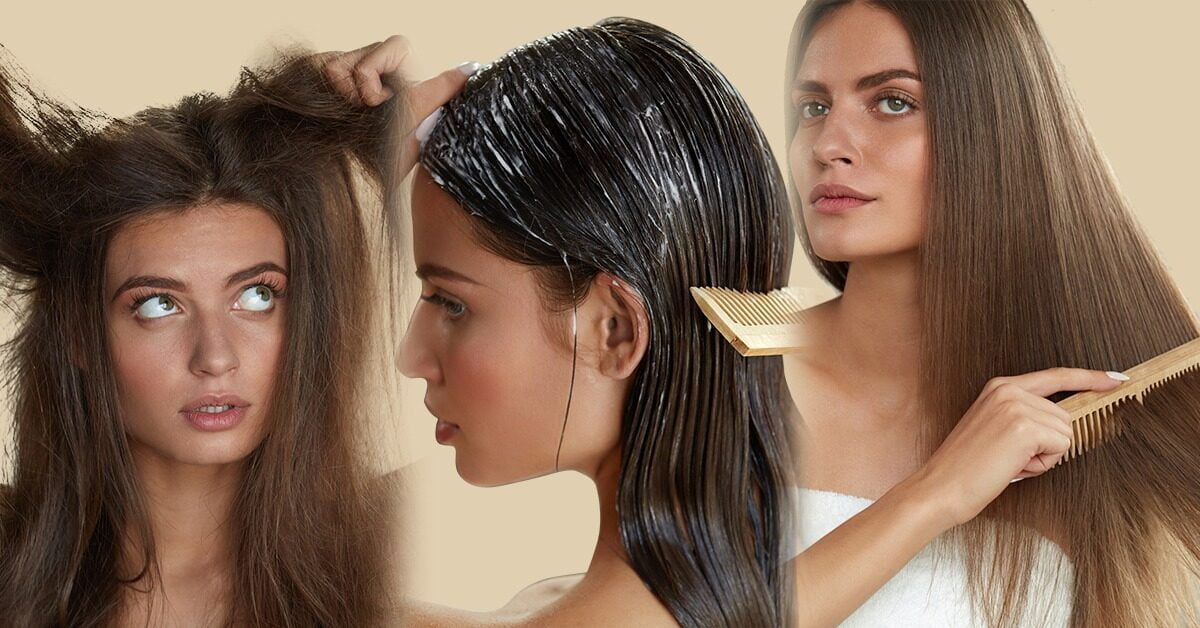 pluizend haarverzorging verzorgd mooi glad haar