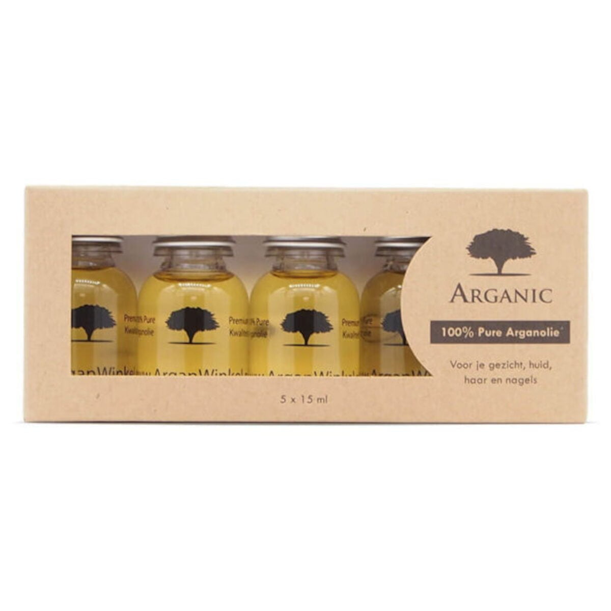premium pure arganolie 5x15ml