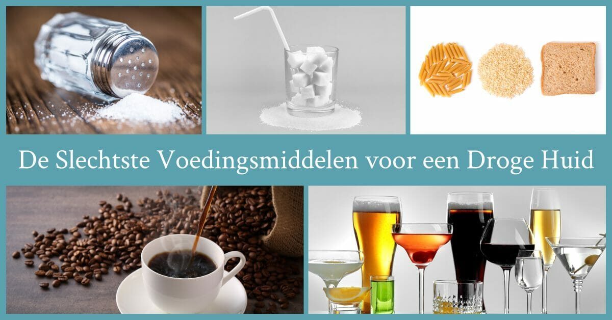 slechte voedingsmiddelen zout suiker koolhydraten koffie alcohol