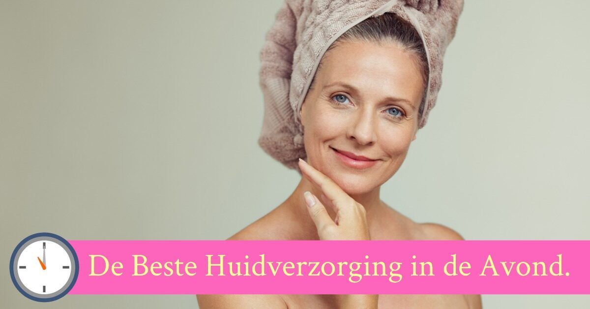 verzorgde vrouw mooie huid handdoek