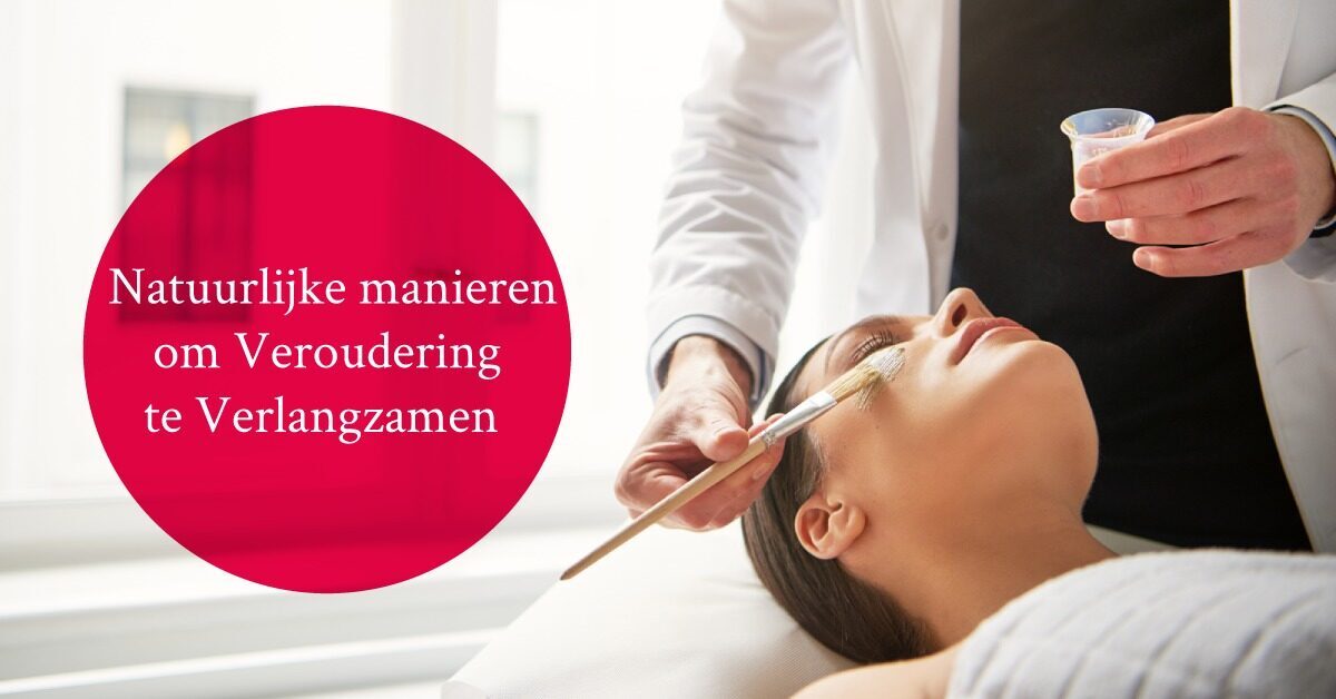 vrouw gezichtsmasker manieren huidveroudering tegengaan