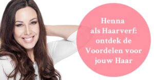 Vrouw hand in haar