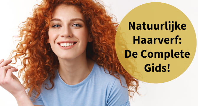 vrouw prachtig rood haar krullen haarverf complete gids alles wat je wil weten natuurlijke haarverf